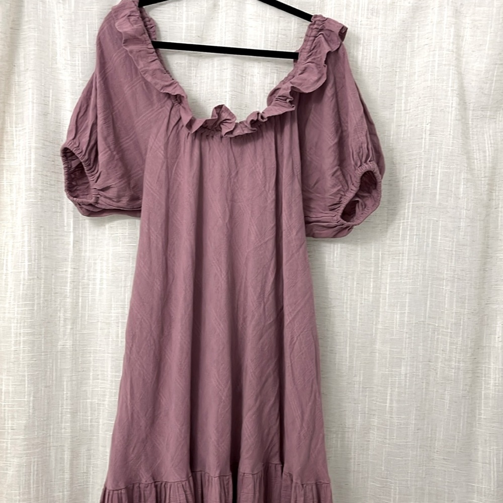 Free People Maxi Dress Mauve Size Small Petite Excellent Used Condition